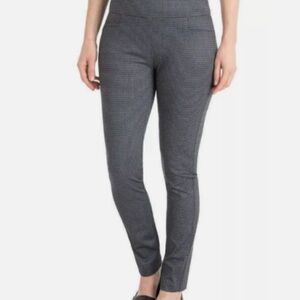 Dalia Pants Women Small Narrow Leg Stretch Charcoal Navy Built-in Tummy Control